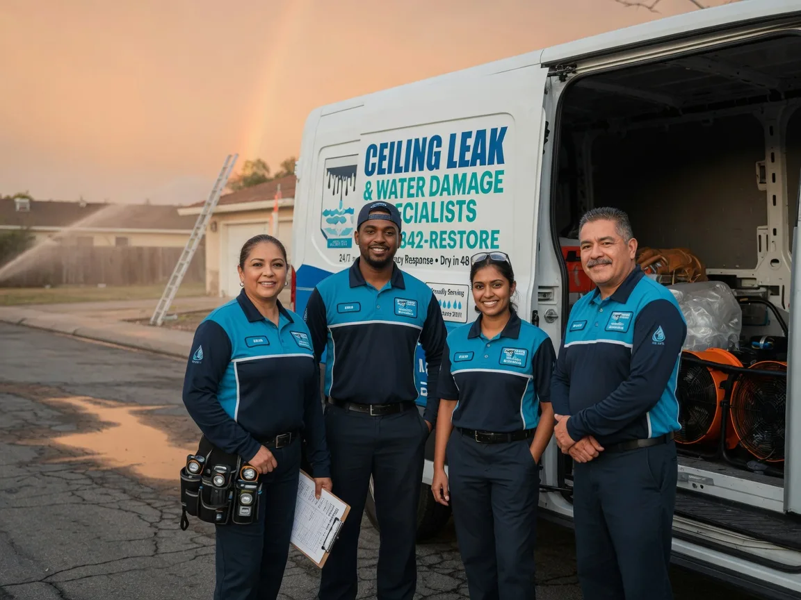 Ceiling Leak Cleanup company in Green, OH